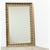 Functioning as both artwork and a mirror, this 19th century French gold gilt frame was updated more recently with a...