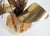 1970s Vintage Mid Century Mario Jason Brutalist Metal Flower Sculpture For Sale - Image 5 of 5