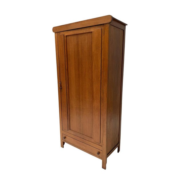 1920s Art Deco Modernist One-Door Armoire by Cornelis Van Der Sluys, 1920s For Sale - Image 5 of 14
