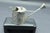 Metal Antique Miniature Dutch or Hanau Continental Silver Pastoral Scene Gardening Watering Can For Sale - Image 7 of 8