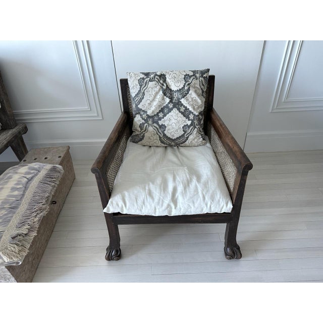 Antique Colonial Low Chair For Sale - Image 13 of 18