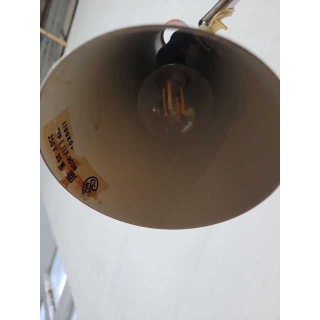 Czechoslovakian Table Lamp by Josef Hurka for Lidokov, 1960s For Sale - Image 9 of 10