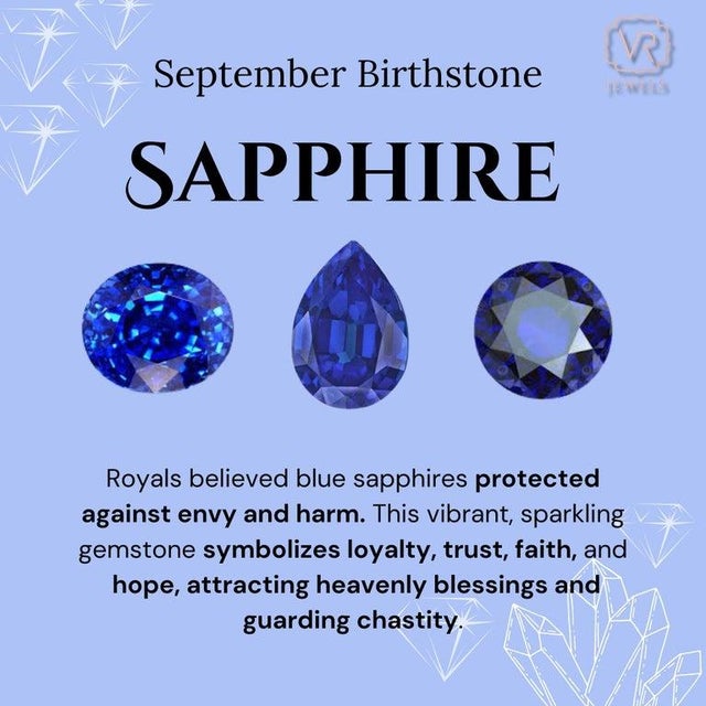 Royal Blue Sapphire Diamond Wedding Ring for Women Size 5.5 For Sale - Image 9 of 12