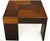 John Widdicomb John Widdicomb Natural and Bleached Macassar Ebony and Walnut Coffee Table For Sale - Image 4 of 10