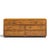 Henredon Campaign Mid Century Oak and Brass Lowboy Dresser This lowboy measures: 70 wide x 19 deep x 30 inches high...
