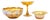 Favrile Glass Bowl and Compote Set, Louis Comfort Tiffany For Sale