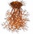 The Art of Grounding Chandelier by Frankie Cesare For Sale - Image 11 of 11
