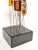 Curtis Jere Curtis Jere Brass & Acrylic "Lollypop" Sculpture For Sale - Image 4 of 13