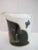 Incredibly sweet porcelain creamer pitcher from the Lynn Chase 1988 "Jaguar Jungle" collection. White porcelain shows a...