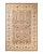 Vintage Traditional Hand Knotted Wool Area Rug, Brown - 5'10" X 8'9" For Sale - Image 9 of 9