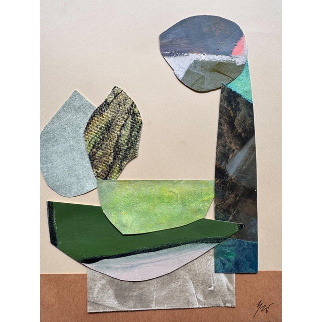 "Magic Still Exists" is an original mixed media collage on paper by Zac Woodiel. This is one of six pieces in the "Magic...