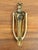 Vintage Traditional Brass Door Knocker For Sale - Image 4 of 5