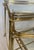 French Neoclassical Style Nesting Bar Carts With Glass Shelves, Maison Jansen For Sale - Image 10 of 17