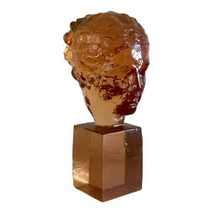 Mid Century Dorothy Thorpe Resin Classical Bust