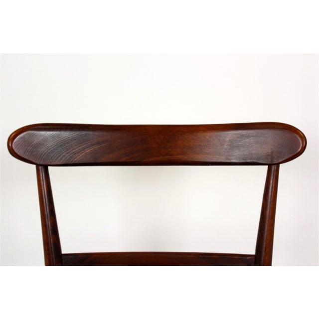 Mid-Century Modern Dining Set, Czechoslovakia, 1960s, Set of 7 For Sale - Image 17 of 18