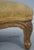 1960s Pair of French Louis XV Giltwood Footstools With Damask Upholstery For Sale - Image 5 of 13