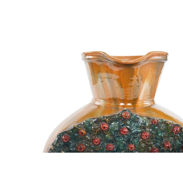 Early 20th Century 20th Century American Ceramic Decorative Jug For Sale - Image 5 of 10