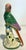 Mid-Century Modern MCM Gump’s Italian Hand Painted Porcelain Parrot For Sale - Image 3 of 6