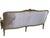 French Antique French Louis XV–Style Sofa — Thibaut Katsura Lavender & Amethyst Velvet For Sale - Image 3 of 12