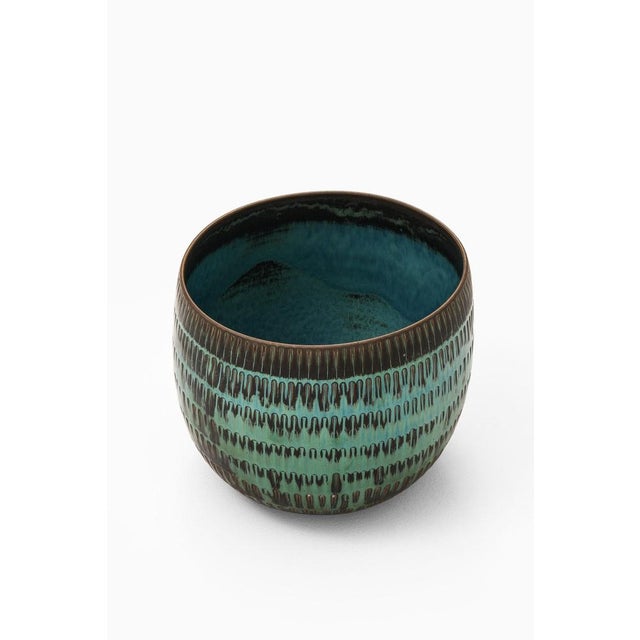 Ceramic vase by stig lindberg, 1958-1959 additional information: material: ceramic style: mid century, scandinavia...