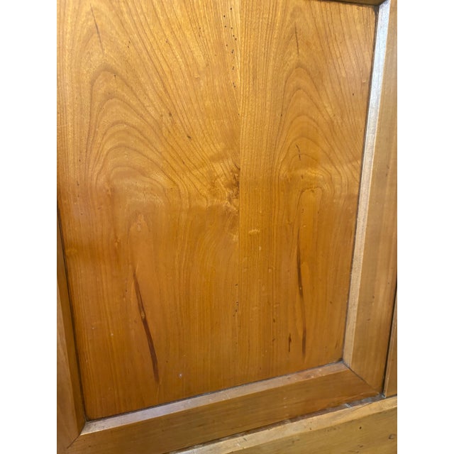 Wood French Louis Philippe Cherry Sideboard, Mid 19th Century For Sale - Image 7 of 8