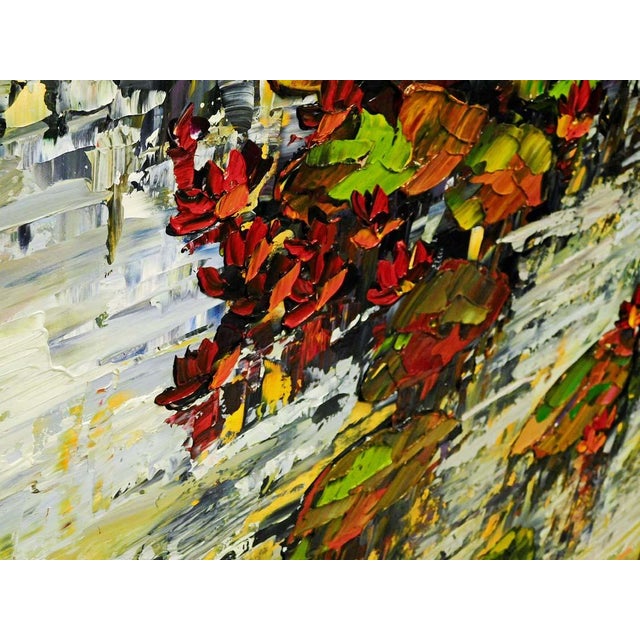 2010s Maya Eventov Untitled Oil Canvas W/Custom Frame Me082211-04 For Sale - Image 5 of 8