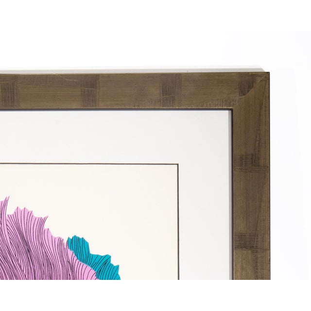 Printmaking Materials 2019 “Le Saut” Serigraph Print by Guillaume Azoulay For Sale - Image 7 of 9