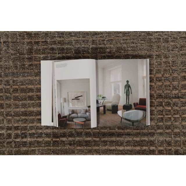 Contemporary Textural Rug in Brown Hues, by Rug & Kilim, India For Sale - Image 9 of 10