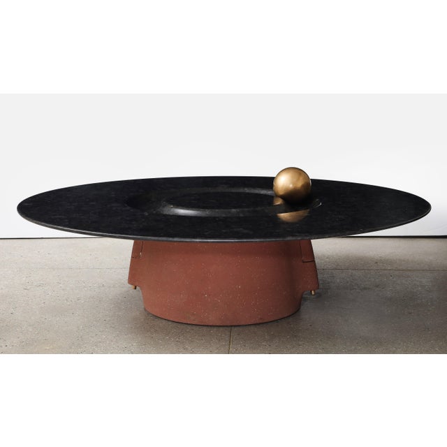 Moulay Hafid Sdikiene "Æra Nomadica" Marble and Sandstone Table For Sale - Image 12 of 17