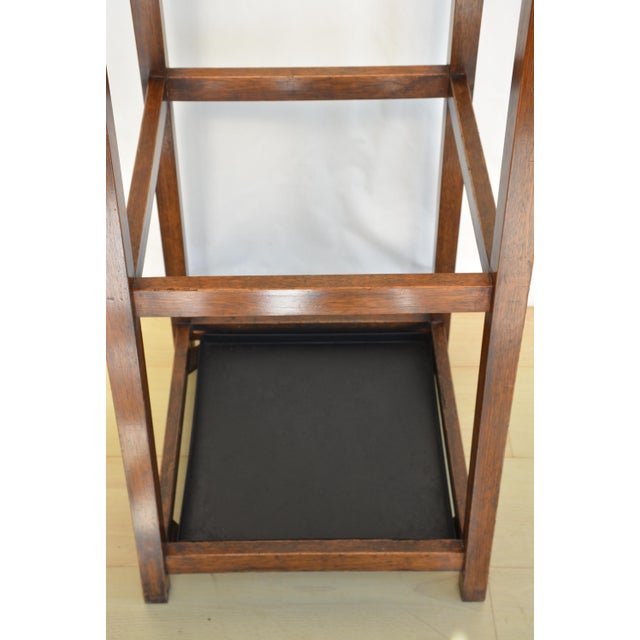 Antique English Arts and Crafts Hall Stand Coat Stand Rack, 1900 For Sale - Image 16 of 18