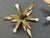 Gold Iron Floral Ceiling Lamps, Spain, 1950s, Set of 3 For Sale - Image 8 of 10