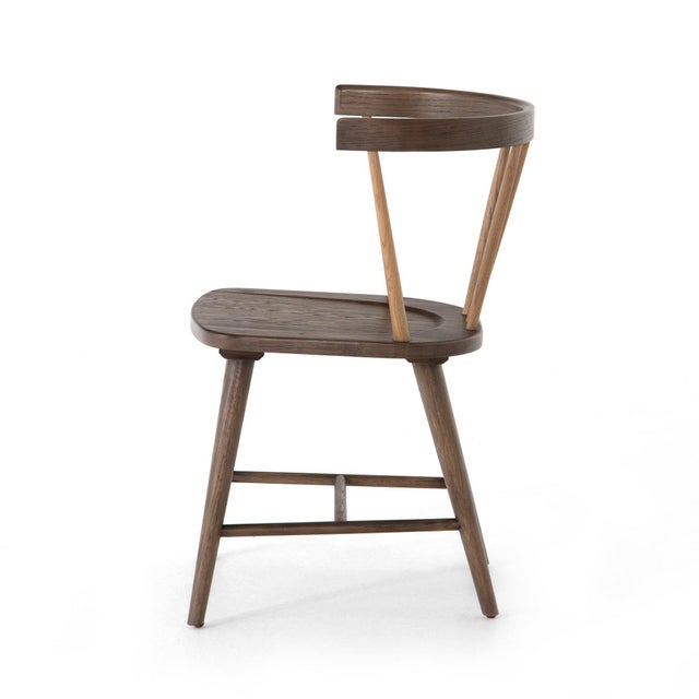 Four Hands Naples Dining Chair - Light Cocoa Oak For Sale In Austin - Image 6 of 12