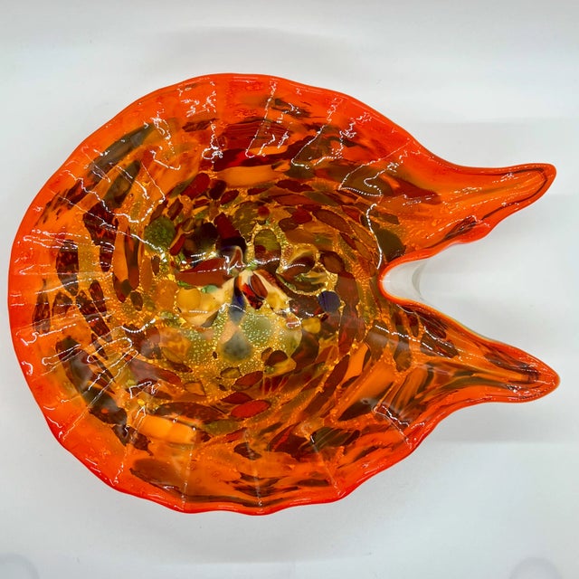 Mid-Century Modern Murano Art Glass Bowl, 1950s For Sale - Image 4 of 11