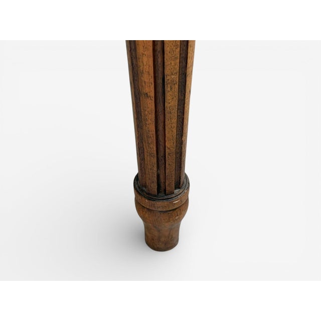 Louis XVI Style, Four Armchairs, Tapestry, Walnut, France, 20th C. For Sale - Image 13 of 14