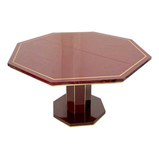 Dining Table attributed to Jean-Claude Mahey & Eric Maville, 1970s For Sale