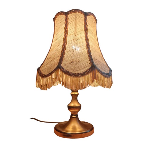 Vintage French Table Lamp, 1980s For Sale - Image 4 of 4