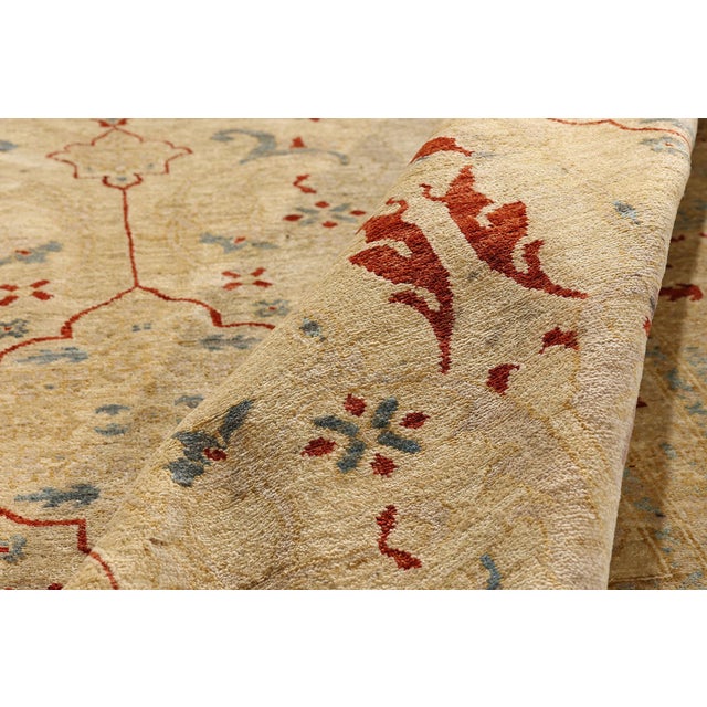 Textile Vintage Pakistani Rug - 08'10 x 11'02 For Sale - Image 7 of 11