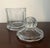Vintage Heisey Colonial pattern clear glass fruit jar/cannister measures 10" high, 6" wide and holds 2 quarts. The jar has...