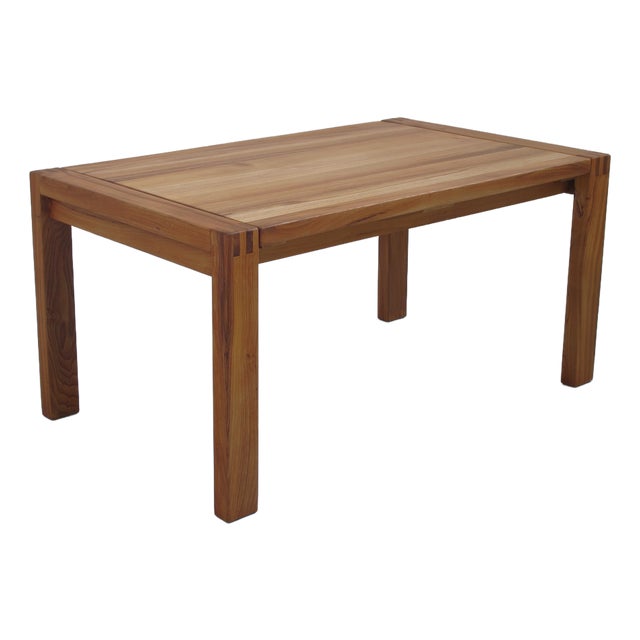 Extendable Table in Oiled Elm Wood Vendée Collection from Regain, France, 1960s For Sale