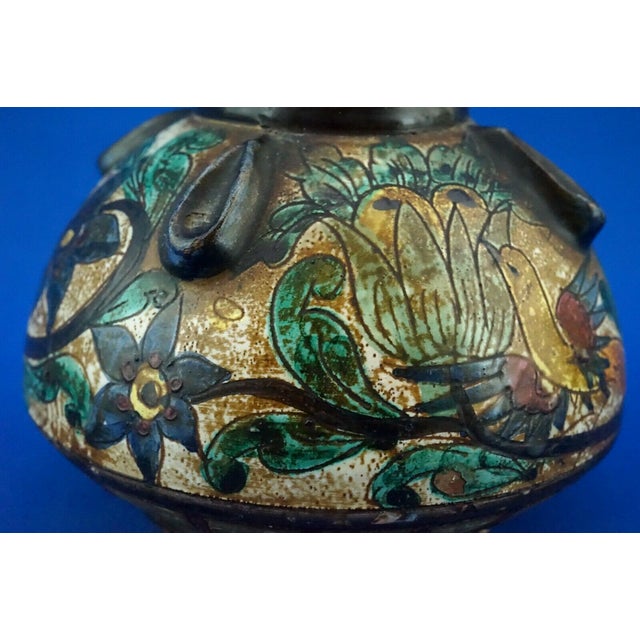 vintage Renaissance Scratched Ceramic Vase by Renzo Cellini for Monteluce, 1920s For Sale - Image 15 of 18