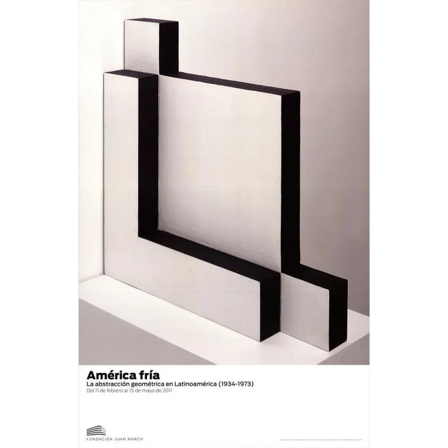 Modern 2011 Lygia Pape 'Dimentions' Modernism Black & White,Gray Spain Offset Lithograph For Sale - Image 3 of 3