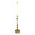 Vintage Brass Barley Twist Floor Lamp For Sale