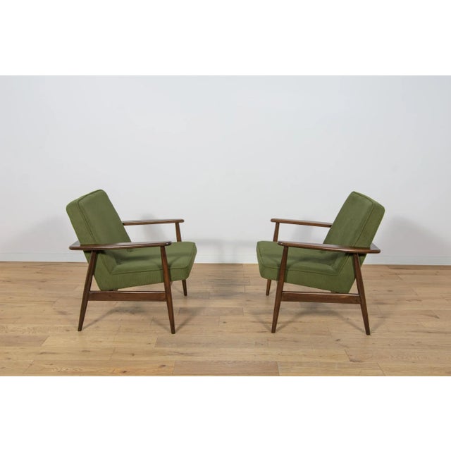 Wood Model 300-192 Armchairs by Juliusz Kędziorek for Gościcińska Fabryka Mebli, Poland, 1970s, Set of 2 For Sale - Image 7 of 18