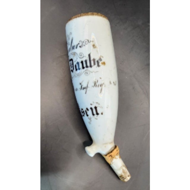 Mid 19th Century Incredible Antique Porcelain Pipe Bowl W/ Rare Soldier's Name and Company For Sale - Image 5 of 11