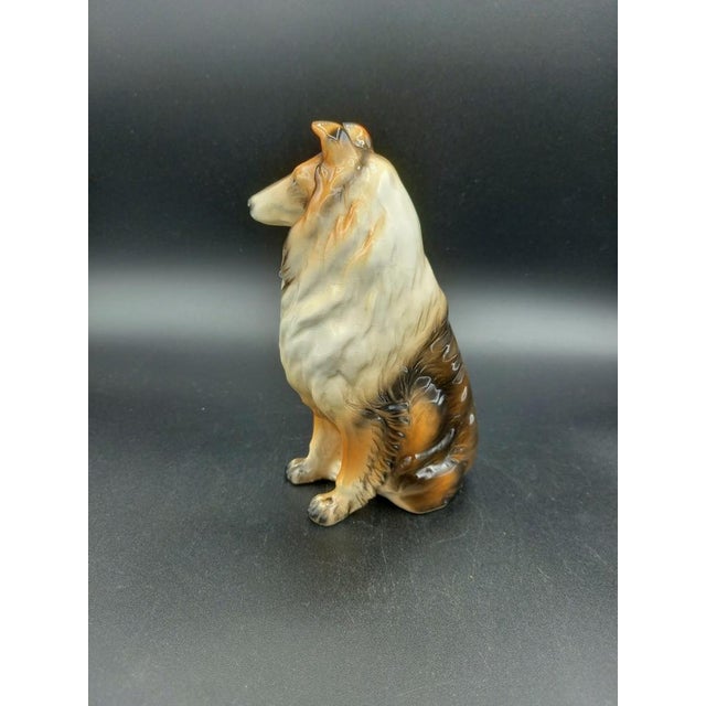 Brown Vintage Japanese Porcelain Dogs by Kato Kogei, 1970s, Set of 3 For Sale - Image 8 of 10
