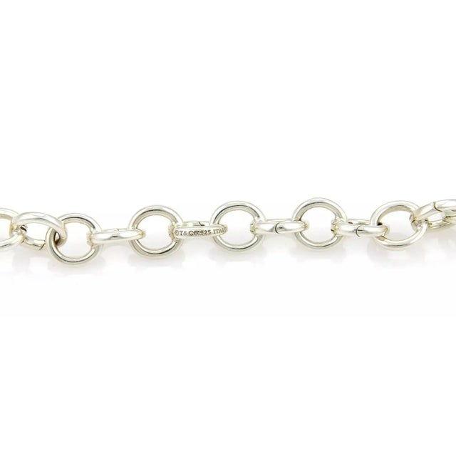 Tiffany and Co. Tiffany & Co. Clasping Sterling Silver Link Necklace For Sale - Image 4 of 4