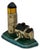 Excellent Antique American Cast Iron New England Cape Cod Lighthouse & Salt Box Cottage Doorstop Circa 1920s For Sale In Boston - Image 6 of 18