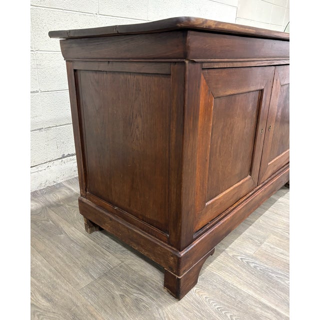 Brown Antique 18th Century Country French French Provincial Dough Bin Cabinet Kneader For Sale - Image 8 of 13