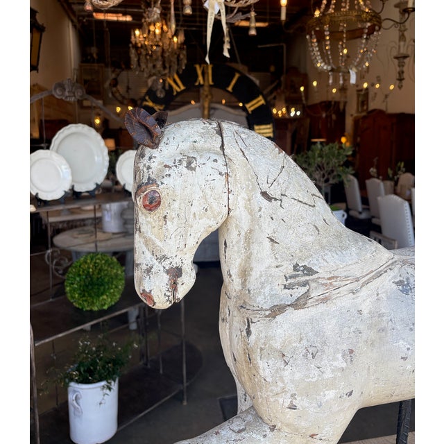 Late 19th Century 19th Century Swedish Toy Horse For Sale - Image 5 of 12