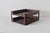 Vintage two-tier wooden desk letter tray featuring a rich dark wood grain and smooth, rounded cutouts. Beautifully...
